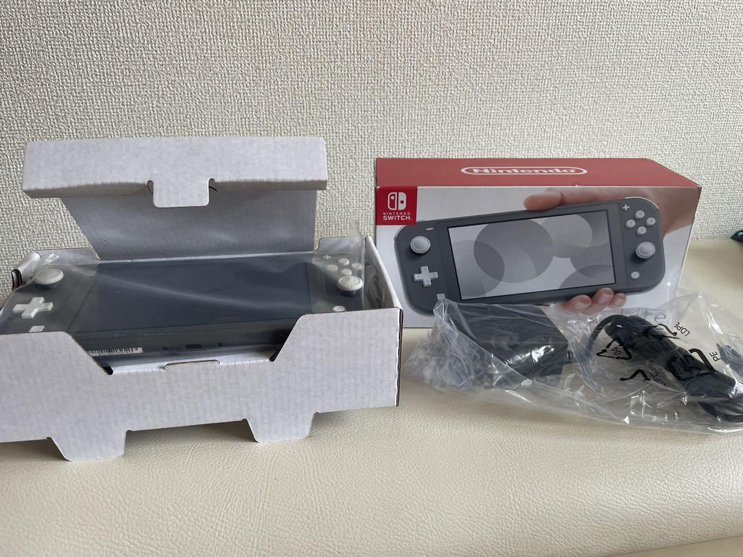 Nintendo Switch Lite グレー 本体 - メルカリ