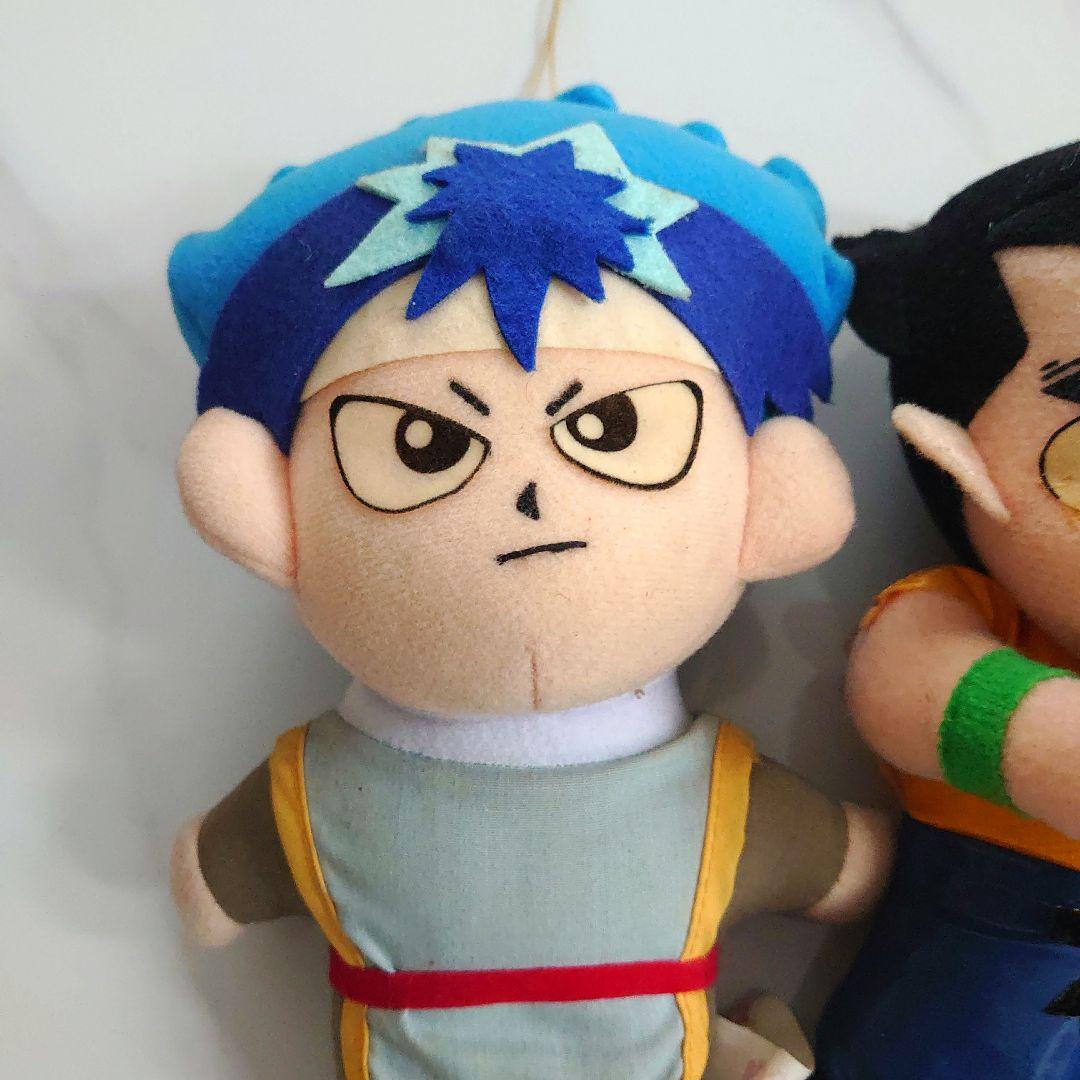 妖怪のぬいぐるみ　3個セット　プライズ　レトロ 幽遊白書 3体セット UFOキャッチャー景品 レトロ ぬいぐるみ