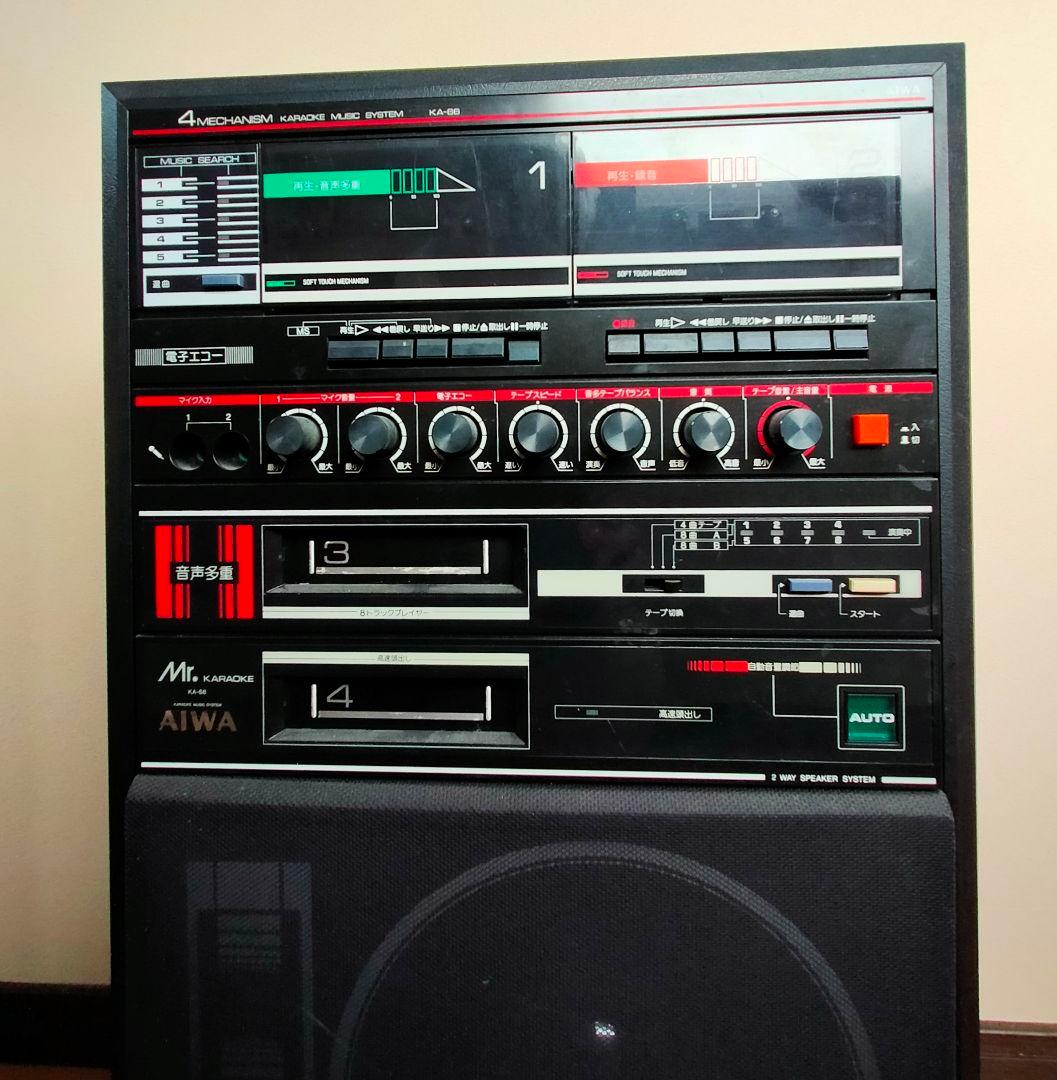 アイワ Mr KARAOKE KA66(S1200)カラオケ用ジャンク