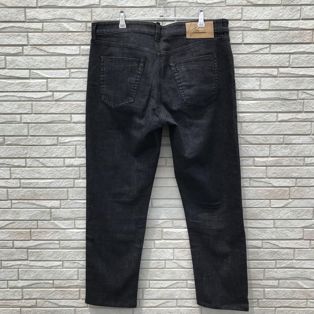 YCHAI　イカイ　デニムパンツ　34　ウォッシュブラック