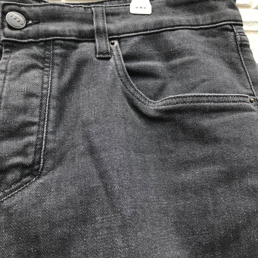 YCHAI　イカイ　デニムパンツ　34　ウォッシュブラック