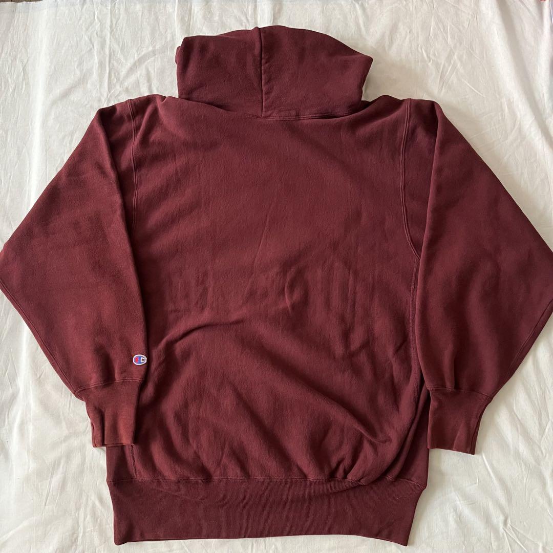 90s USA製 リバースウィーブ reverse weave パーカー ボロ