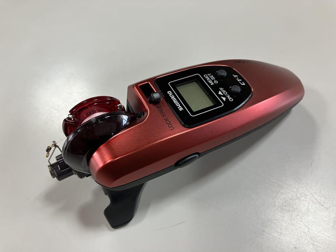 ① 美品ワカサギ電動リール　シマノ 2020年モデル レイクマスターCT-T