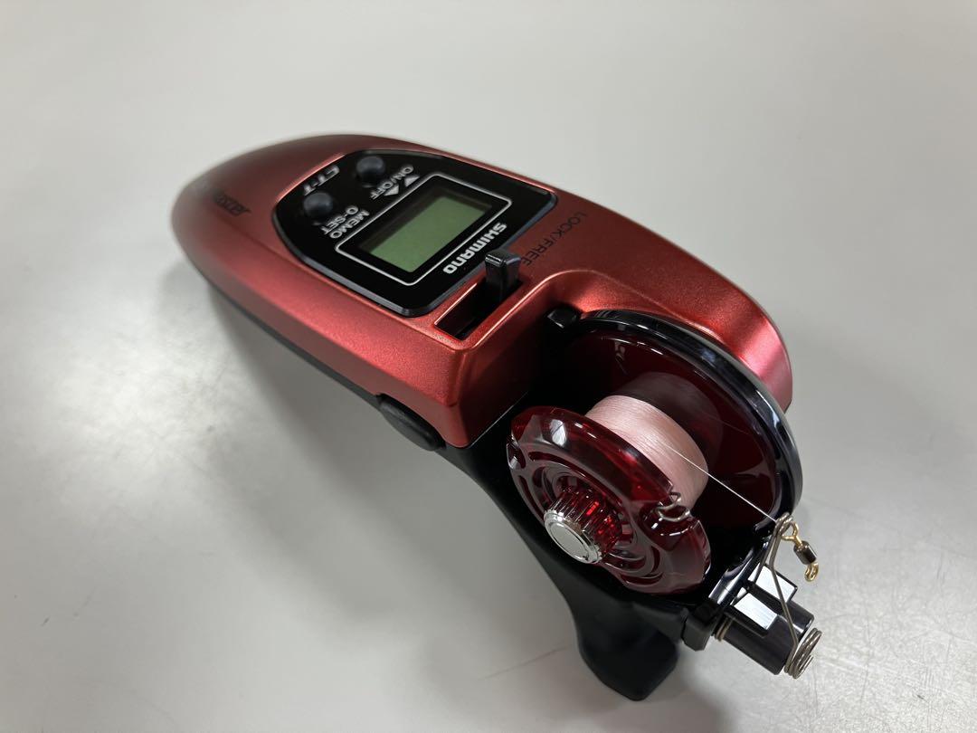① 美品ワカサギ電動リール　シマノ 2020年モデル レイクマスターCT-T