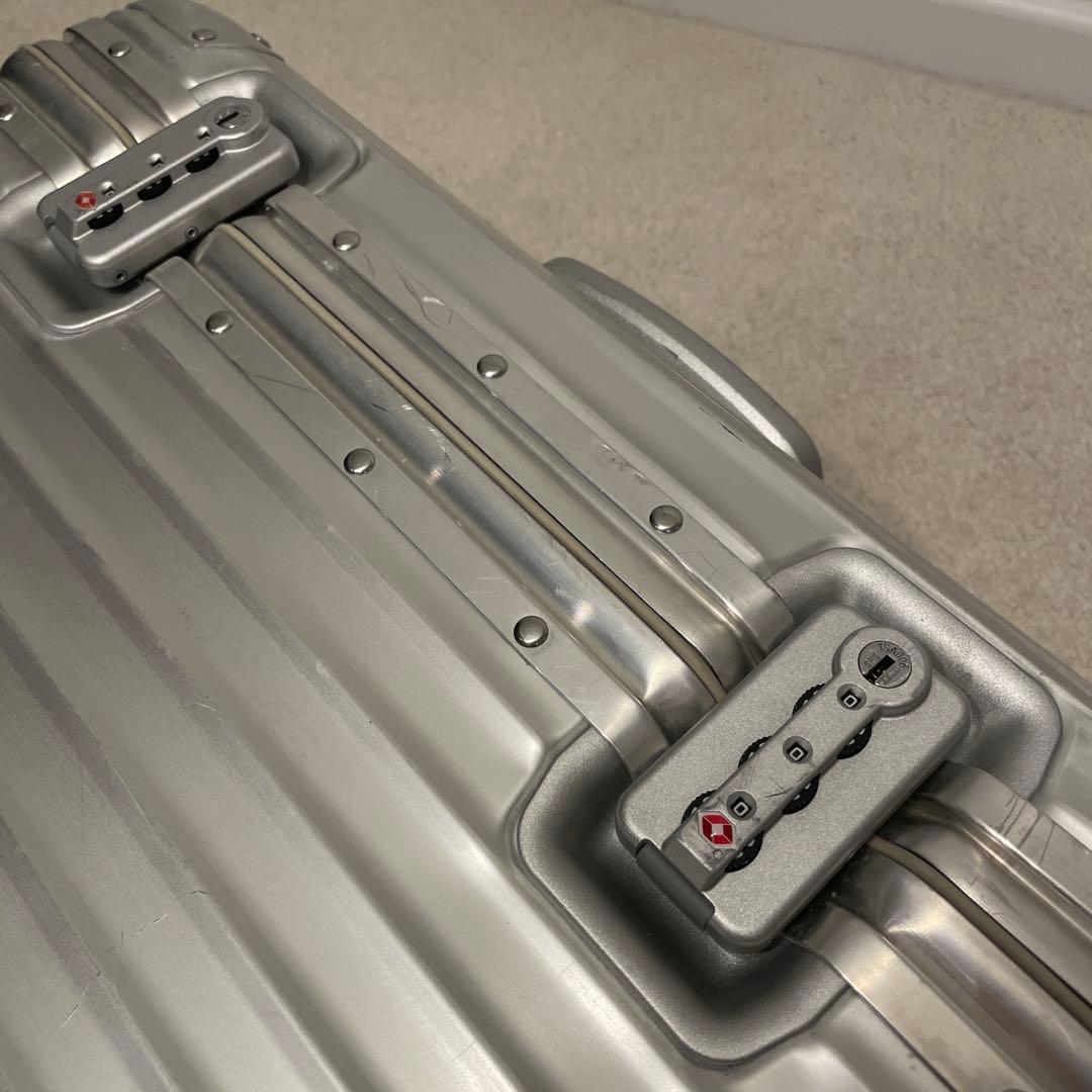 RIMOWA TOPAS 928.50 PILOTトロリー 2輪 TSA アルミ