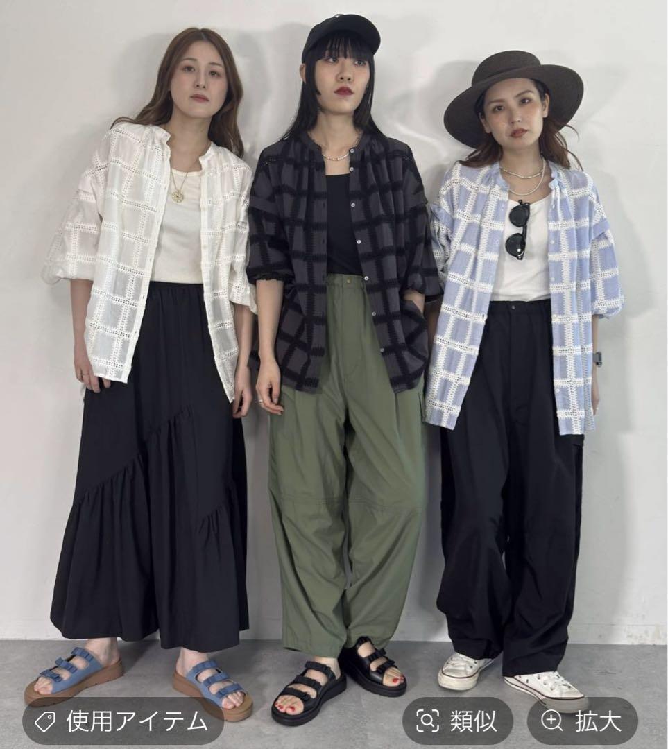 新品　nikoand MODENORMCORE シャカバルーンポケパンツ　♡