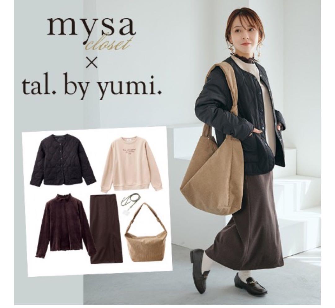 贅沢 しまむらyumi メルカリ - Lサイズ 田中里奈コラボハッピーバッグL ジャケット・アウター