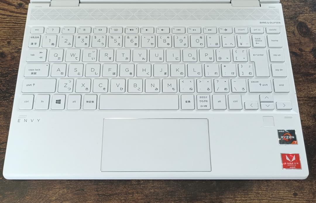 HP ENVY x360 13-ar0xxx Ryzen7 ホワイト ノートPC