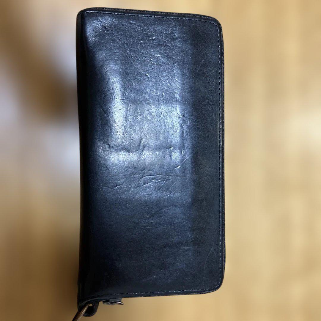 ATTACHMENT GUIDI FIORE 1.8mm ロングZIPウォレット