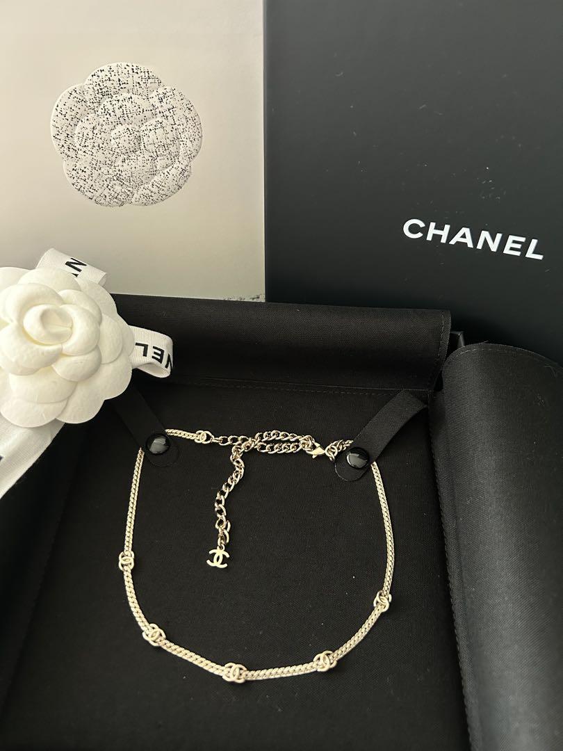 首元にゴージャスをON★CHANEL★チョーカー★シャンパンゴールド ゴージャス♡輝かしい首元に【CHANEL】チョーカー