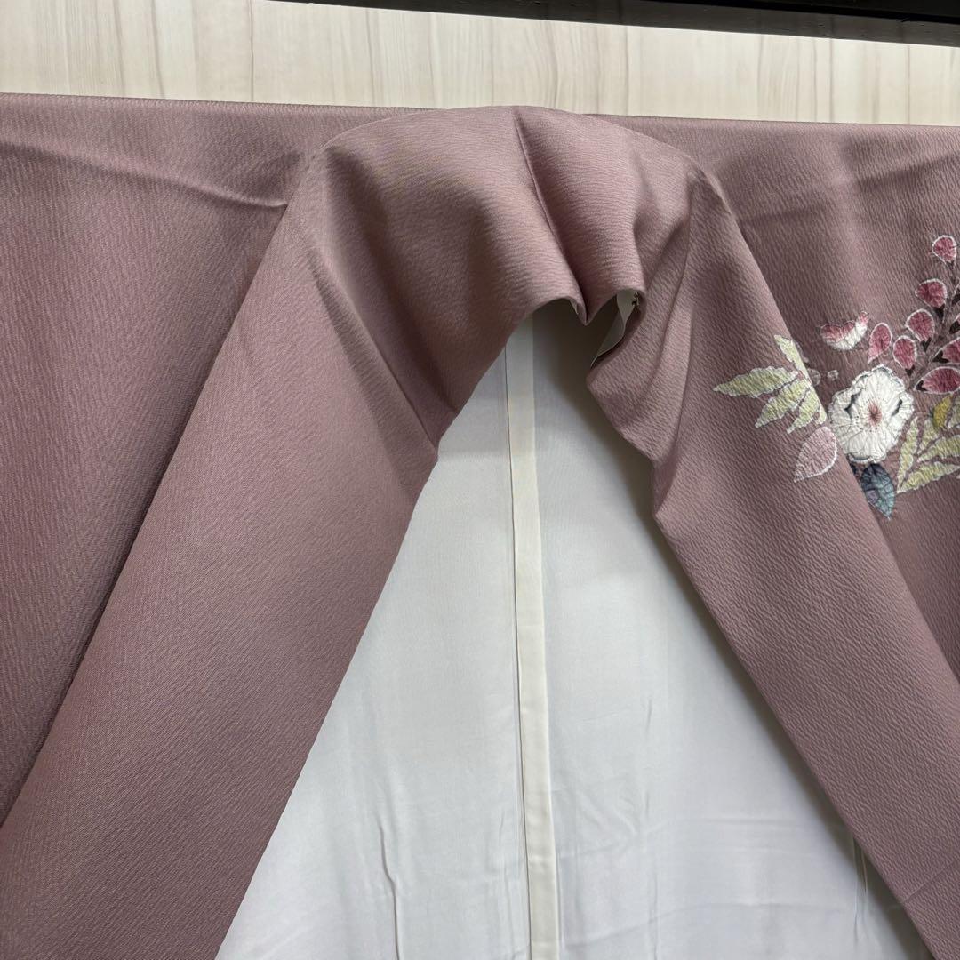 桐屋 翠山工房 辻ヶ花絞り 裄68.5 トールサイズ 付下げ AK-3691