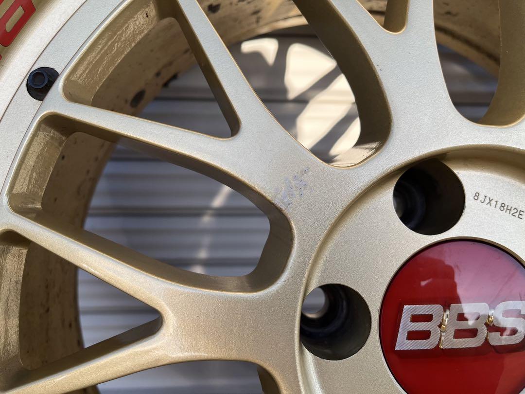 フェラーリ355に使用⭐︎BBS 18インチボルト込（別出品後ろ二本同時購入必須）
