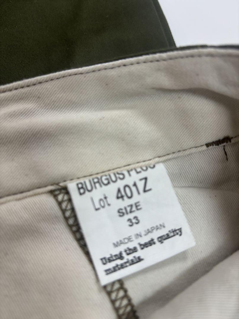 BURGUS PLUS チノパン 401Z サイズ33