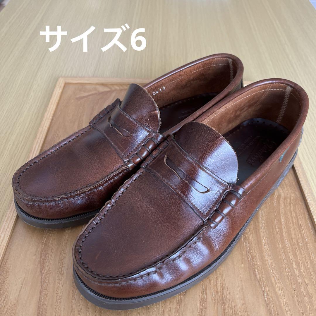 パラブーツ　コロー　サイズ6 茶