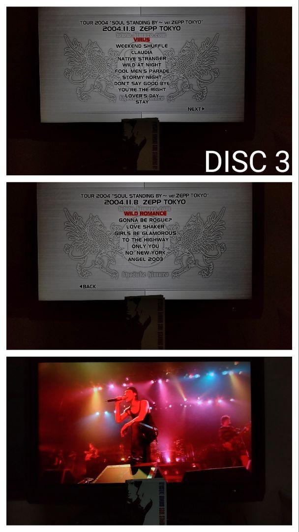 氷室京介　ライブ　ビデオ　ファンクラブ　限定品　ＳＯＵＬ ＳＴＡＮＤＩＮＧ ＢＹ