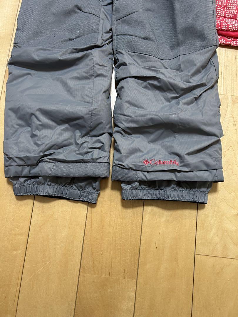 【美品】Columbia スキーウェア 子ども用 ピンク　XS 120