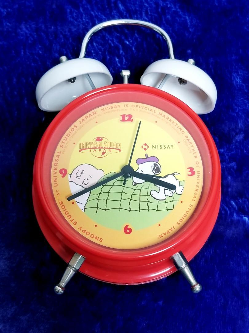 超レアグッズ＆非売品★ほぼ未使用★スヌーピー目覚まし時計　動作確認済み