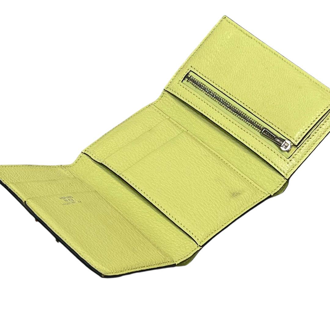 【2021モデル⭐︎Z刻】エルメス　ベアンコンビネ　折財布　レザー　ベルト　小銭