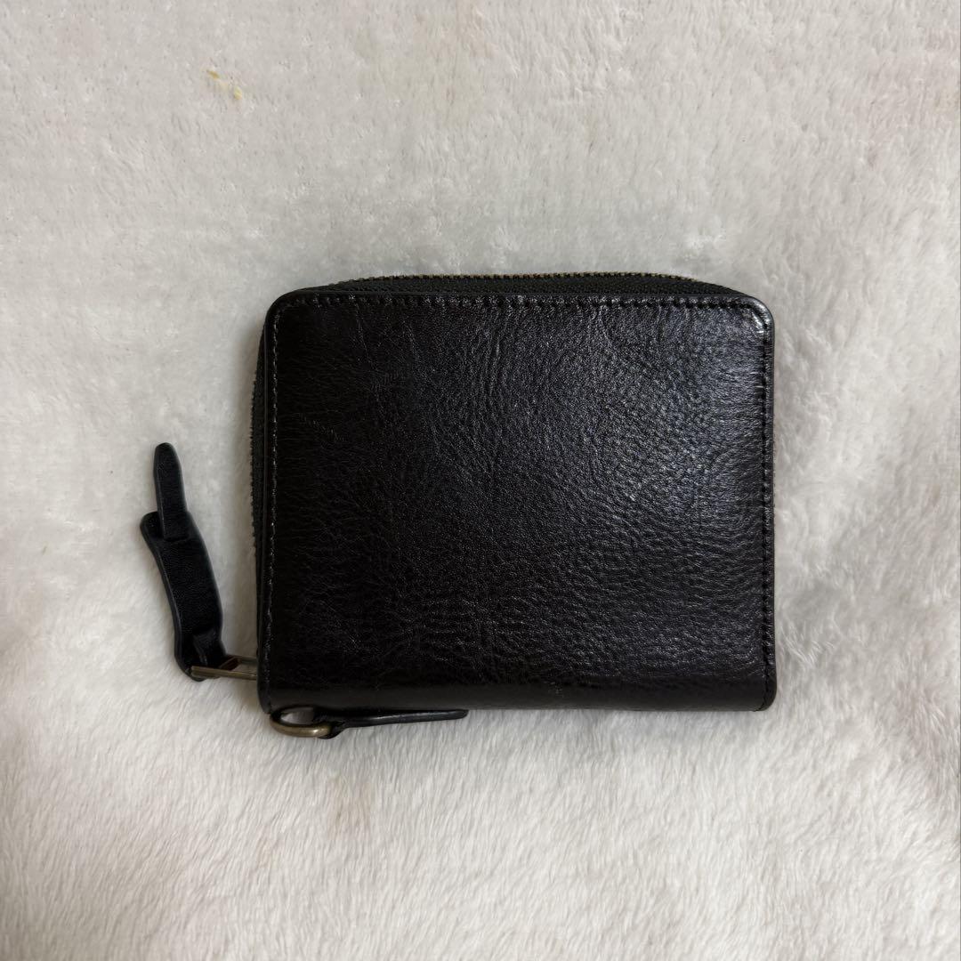 AVIREX★折り財布★レザー★黒系★美品