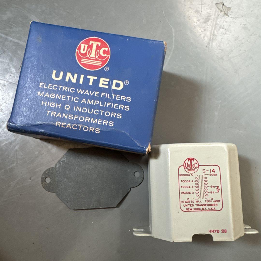 UTC S-14 Output transformer WE300B などに UTC S-14 Output transformer WE300B などに - メルカリ
