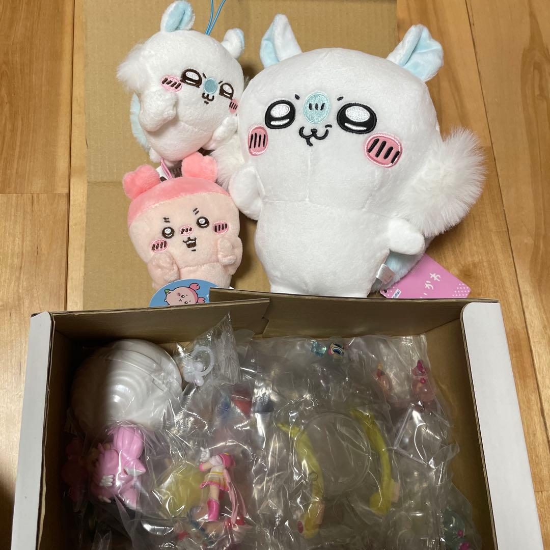 ガチャガチャ　まとめ売り　めじるしアクセサリーちいかわ　モンチッチ　ナルミヤ