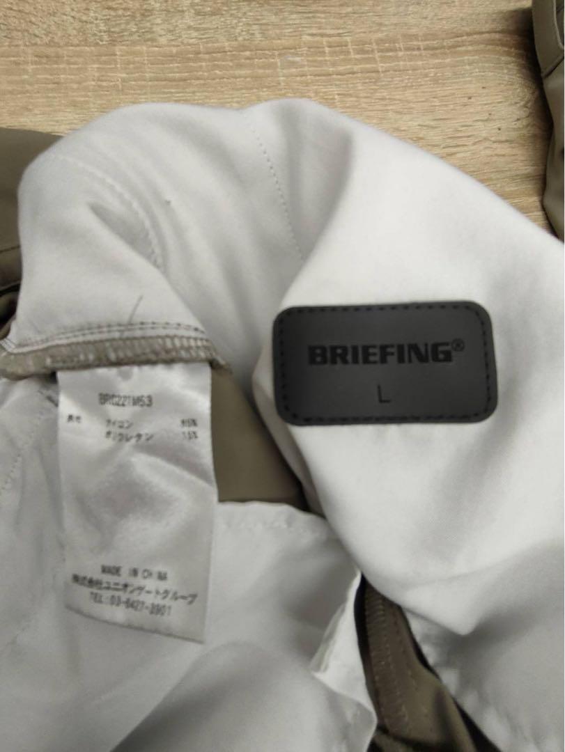 BRIEFING ハーフパンツ ベージュ Lサイズ
