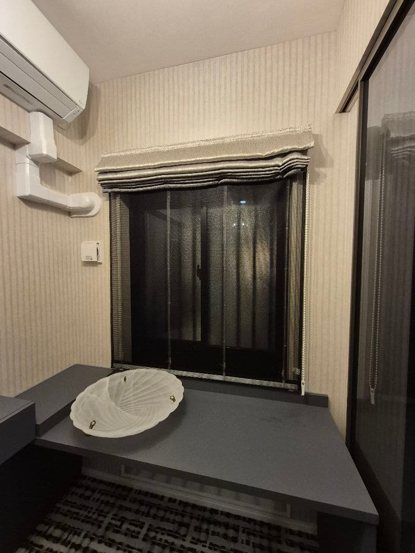 ダブルシェードカーテン　右操作　展示品O-2505BL3