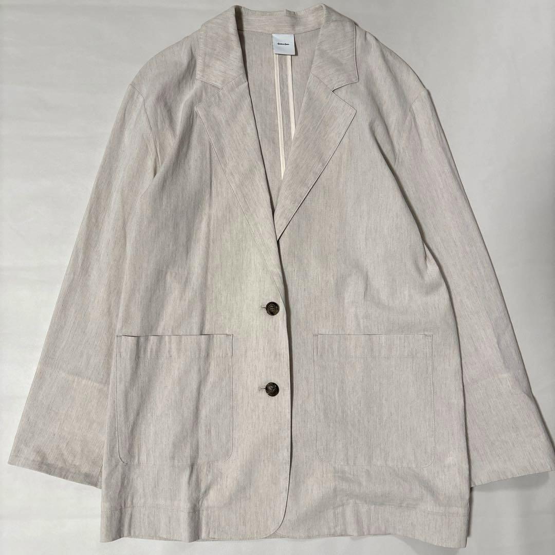 spick&span レーヨン リネン ジャケット ベージュ 38