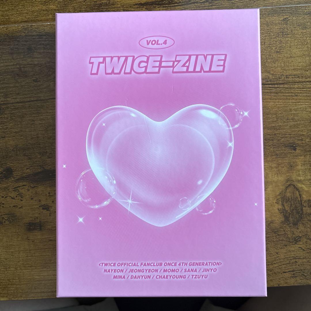 TWICE OFFICIAL FANCLUB 4TH GENERATION特典