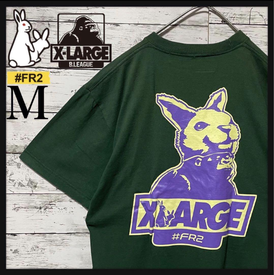 【即完売注意】FR2 XLARGE 色情兎 バックプリント 入手困難 Tシャツ