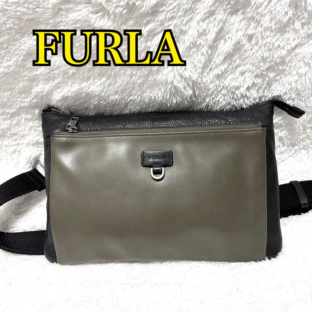 FURLA フルラ ショルダーバッグ クロスボディ ボディバッグ レザー