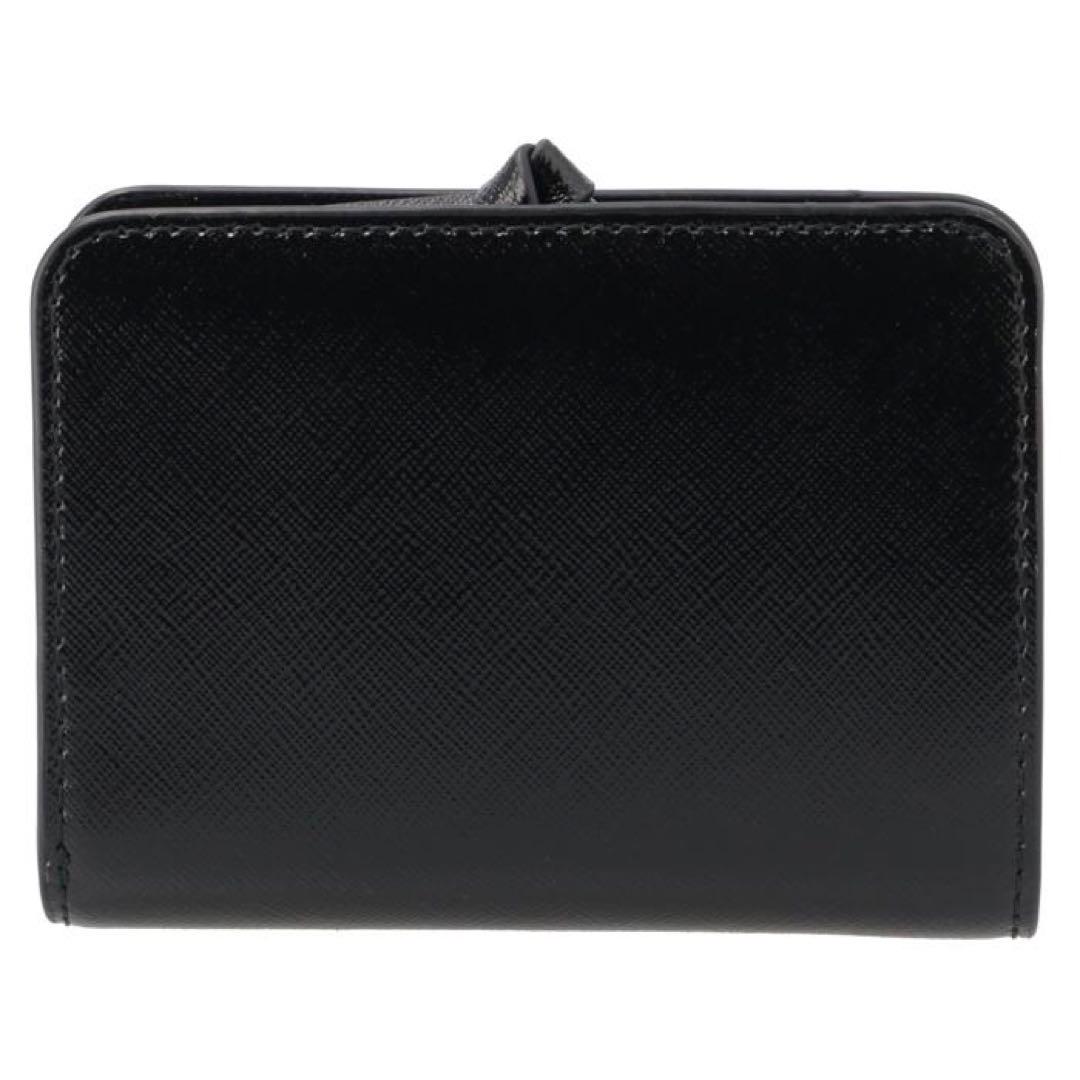 新品！マークジェイコブス MARC JACOBS 黒 二つ折り財布