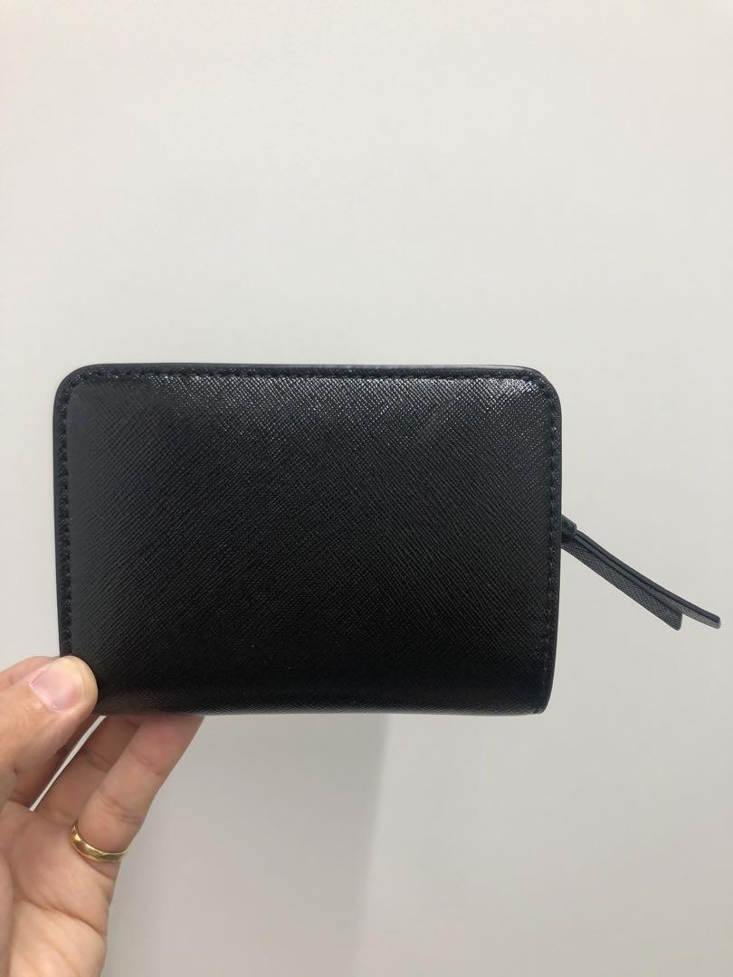新品！マークジェイコブス MARC JACOBS 黒 二つ折り財布