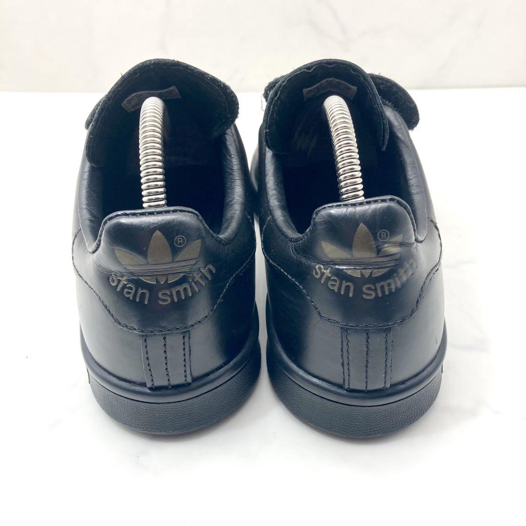 豪華 326【希少】adidas ×NIGO レザースニーカー黒 ベルクロ22.0cm 靴