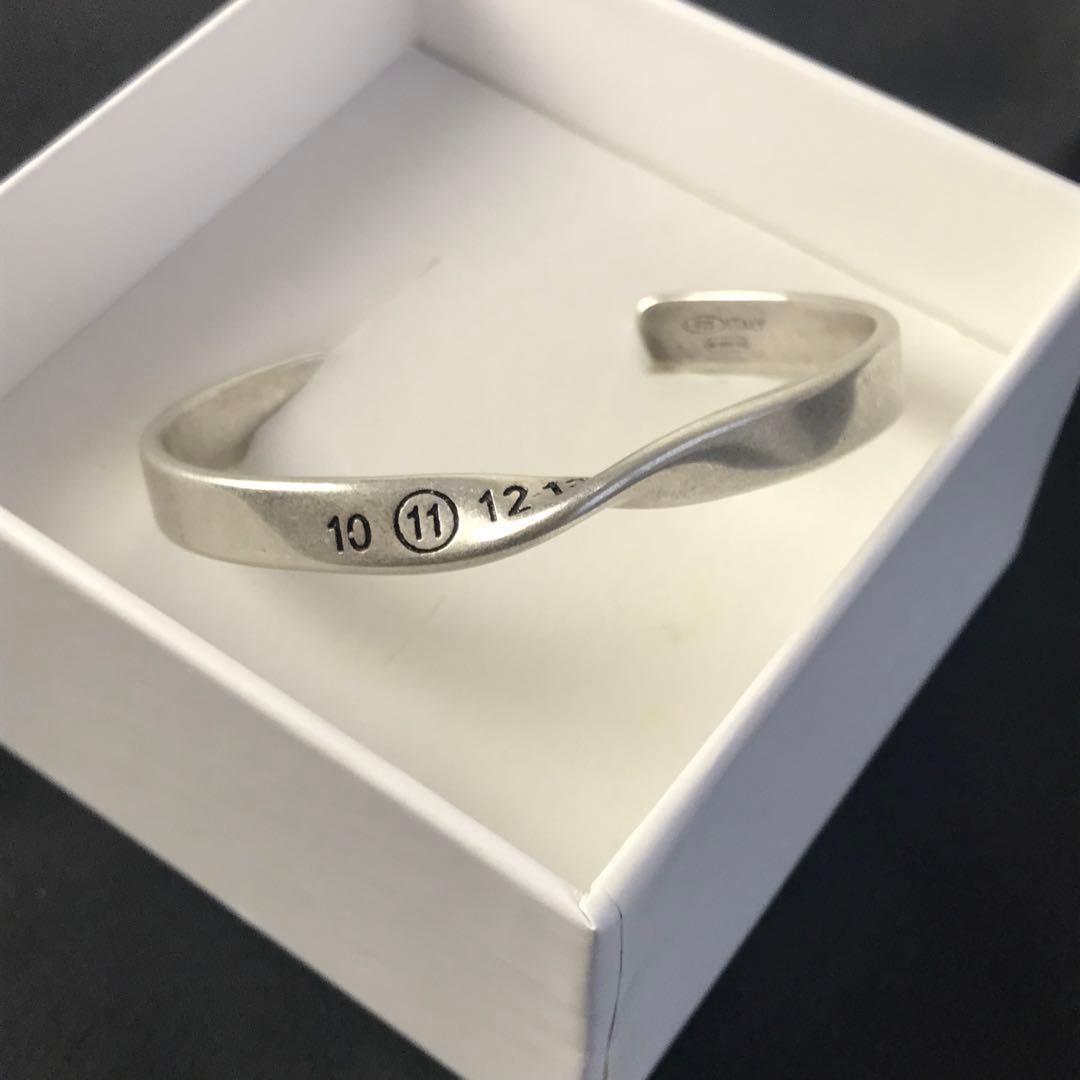 maison margiela シルバー ブレスレット レディース