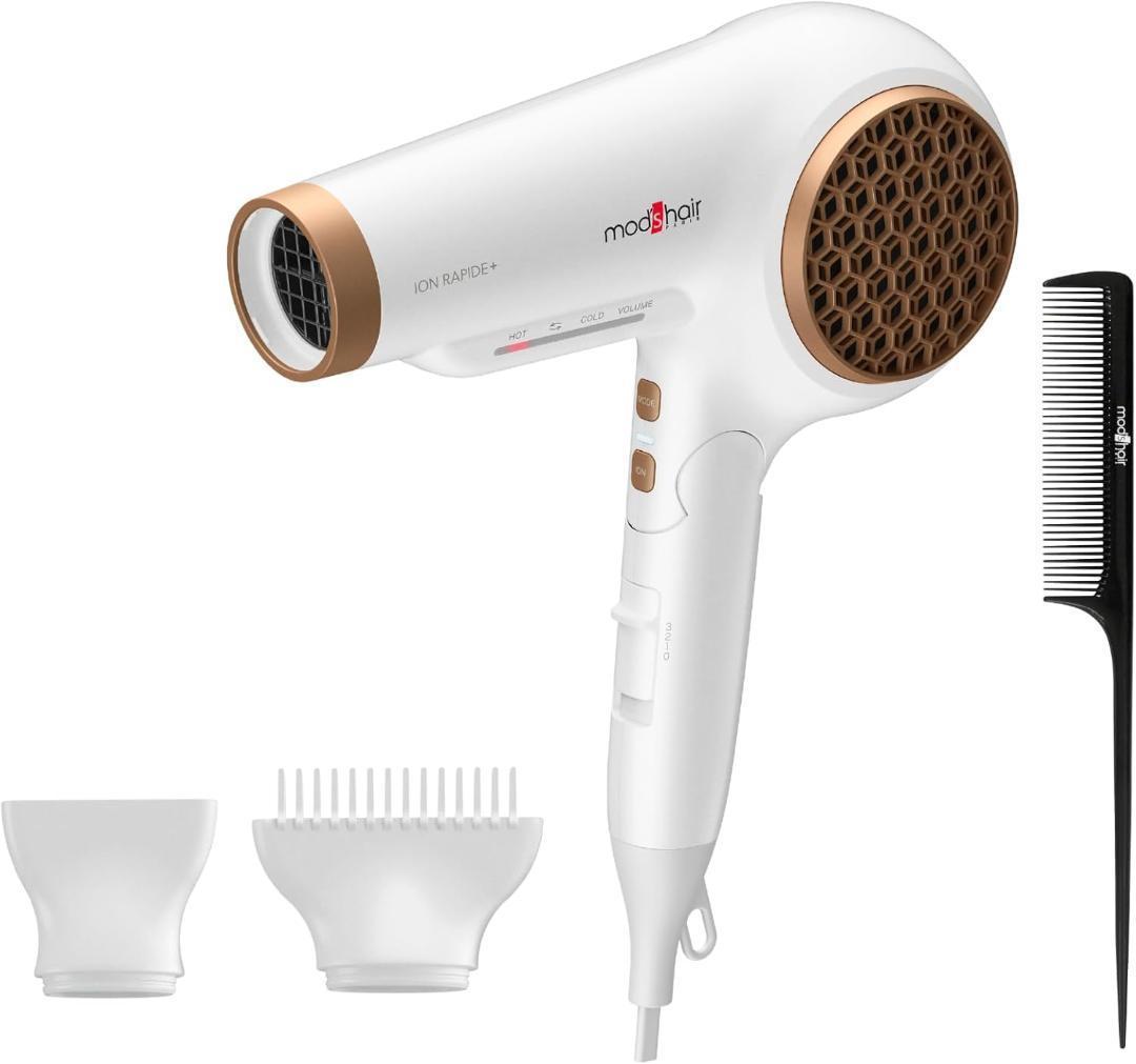 【新品】mod's hair アドバンス イオンラピッドプラス ホワイトヘアドライヤー