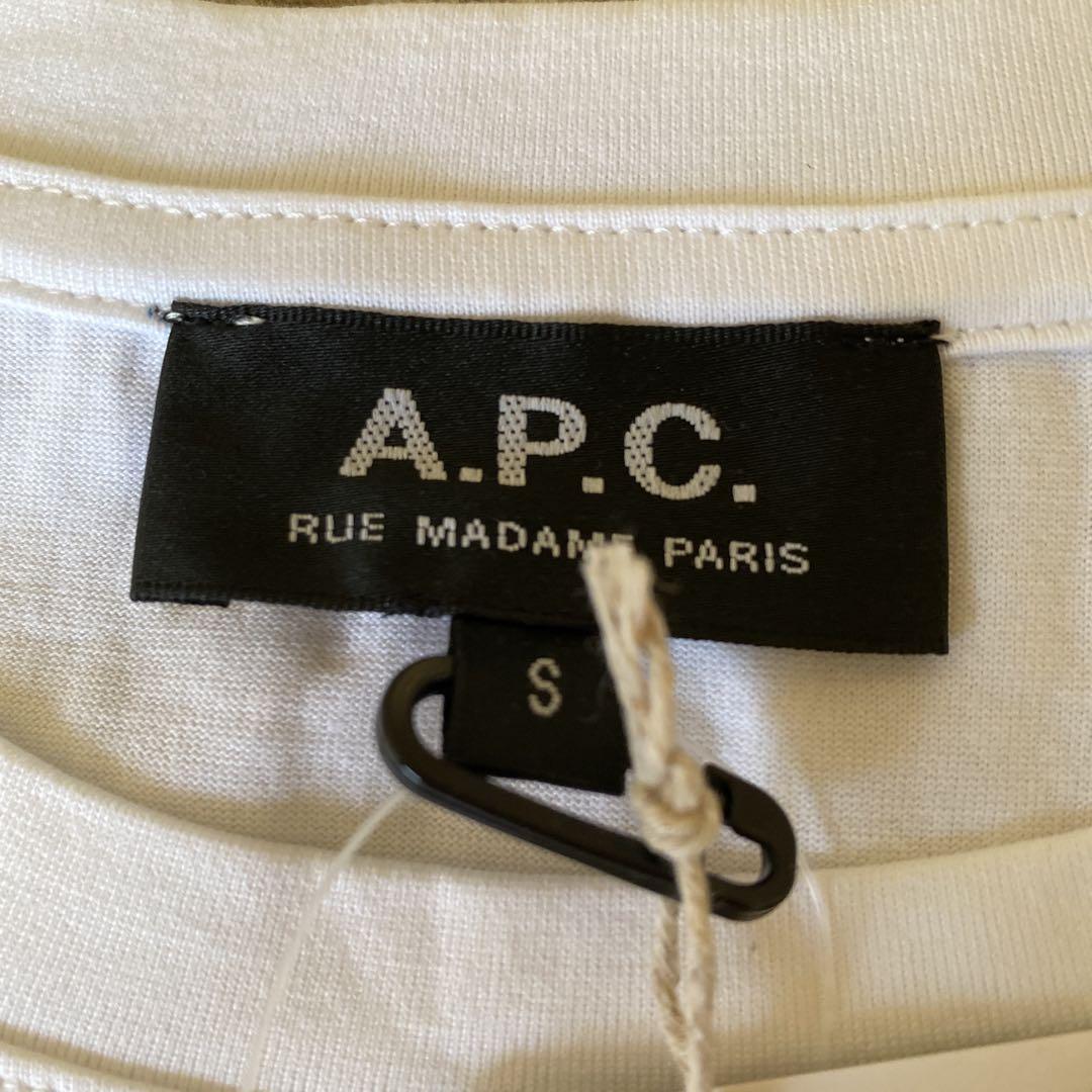 トップス A.P.C. T-SHIRT VPC BLANC S