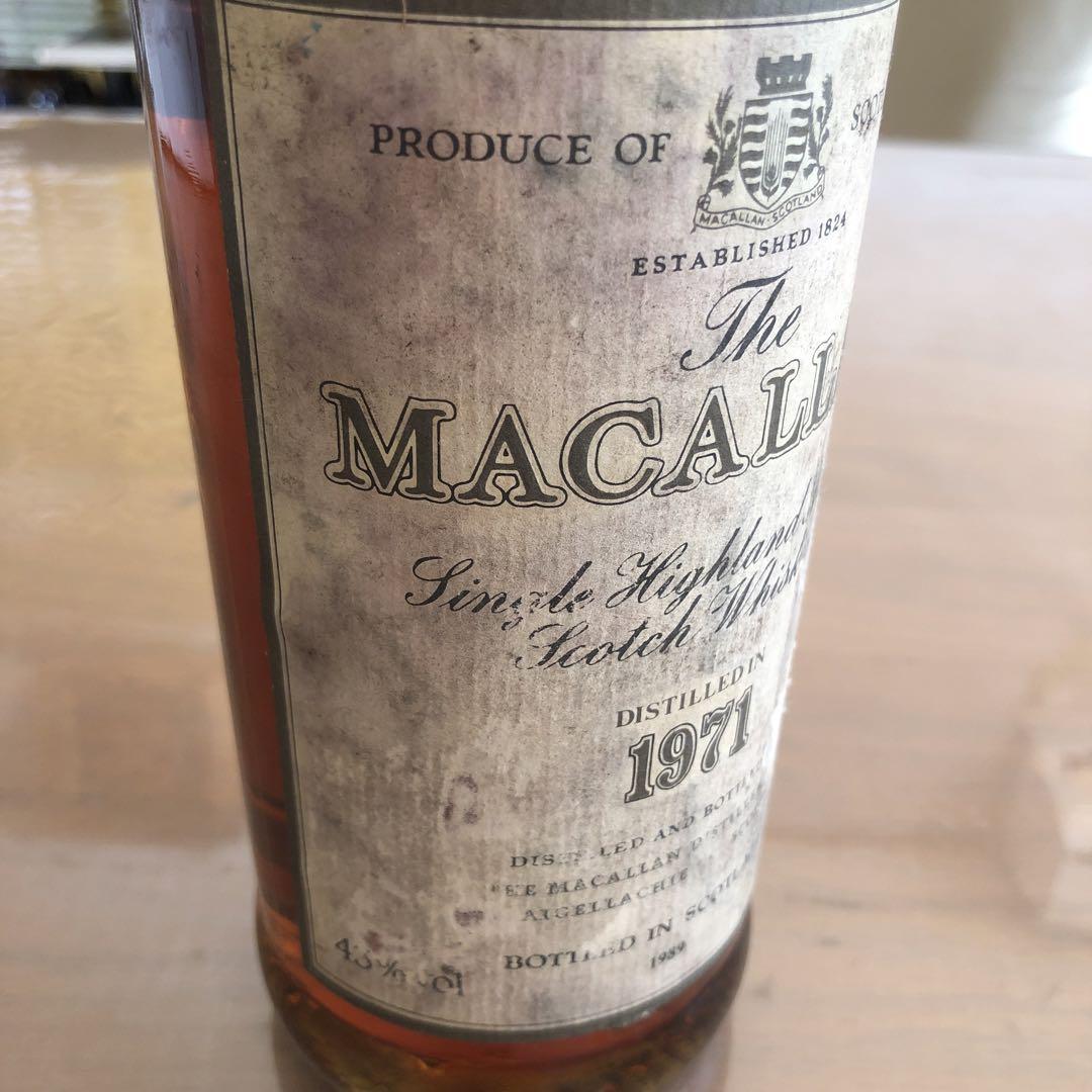 希少　マッカラン18年 未開封品 マッカラン18年 1996年 未開封 箱無し （Yahoo!オークション
