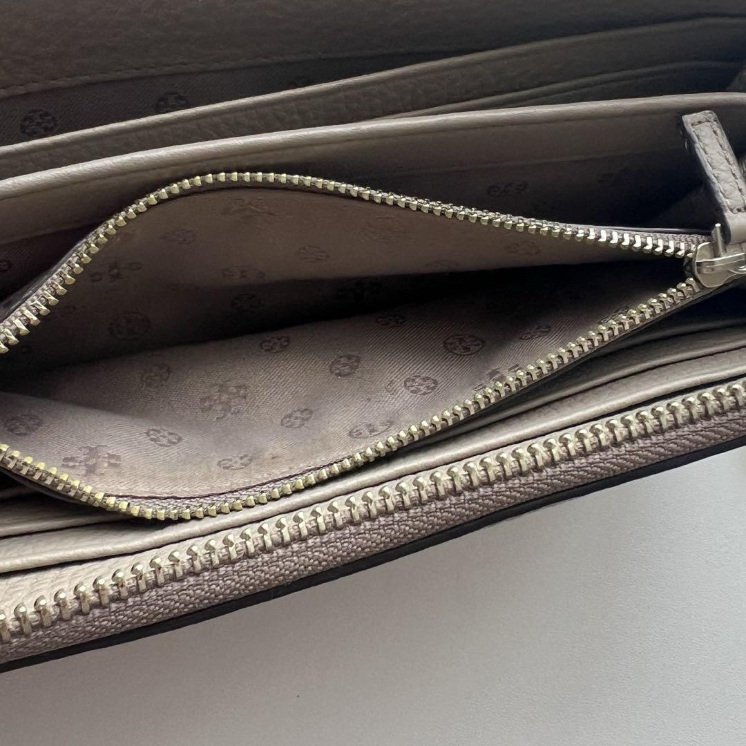 197 美品 TORYBURCH トリーバーチ 長財布 ラウンドファスナー