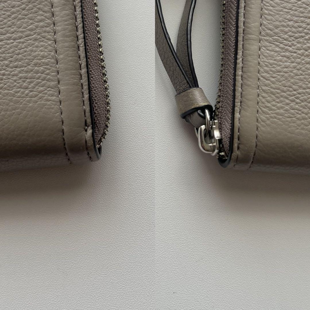 197 美品 TORYBURCH トリーバーチ 長財布 ラウンドファスナー