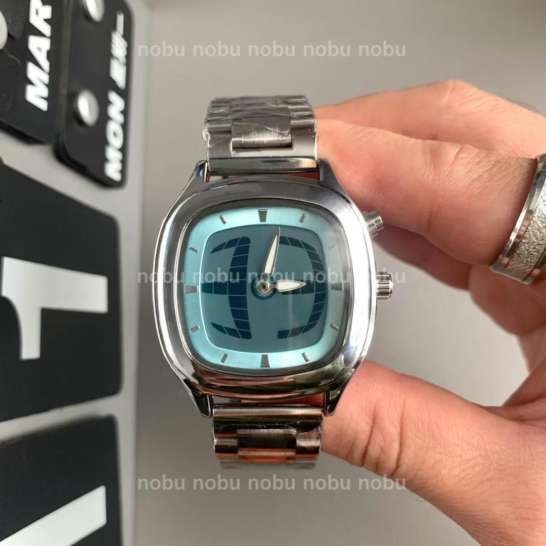 FOSSIL Y2K 腕時計 RARE y2k FOSSIL Big Tic JR-7978 Blue Kanji Animated Watch