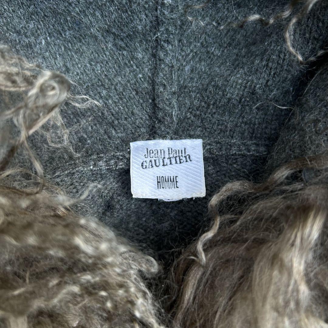 Jean paul gaultier ダブルジップファーフーディ archive