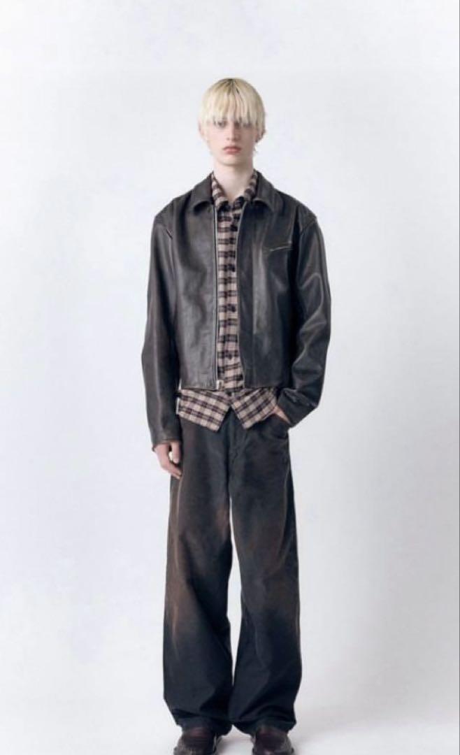 VUJADE 新品未使用　ANDRÉ SUNFADED CHINO PANTS
