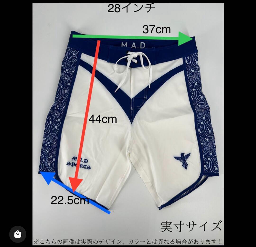 M.A.D SPORTS サーフパンツ　28　マッドスポーツ