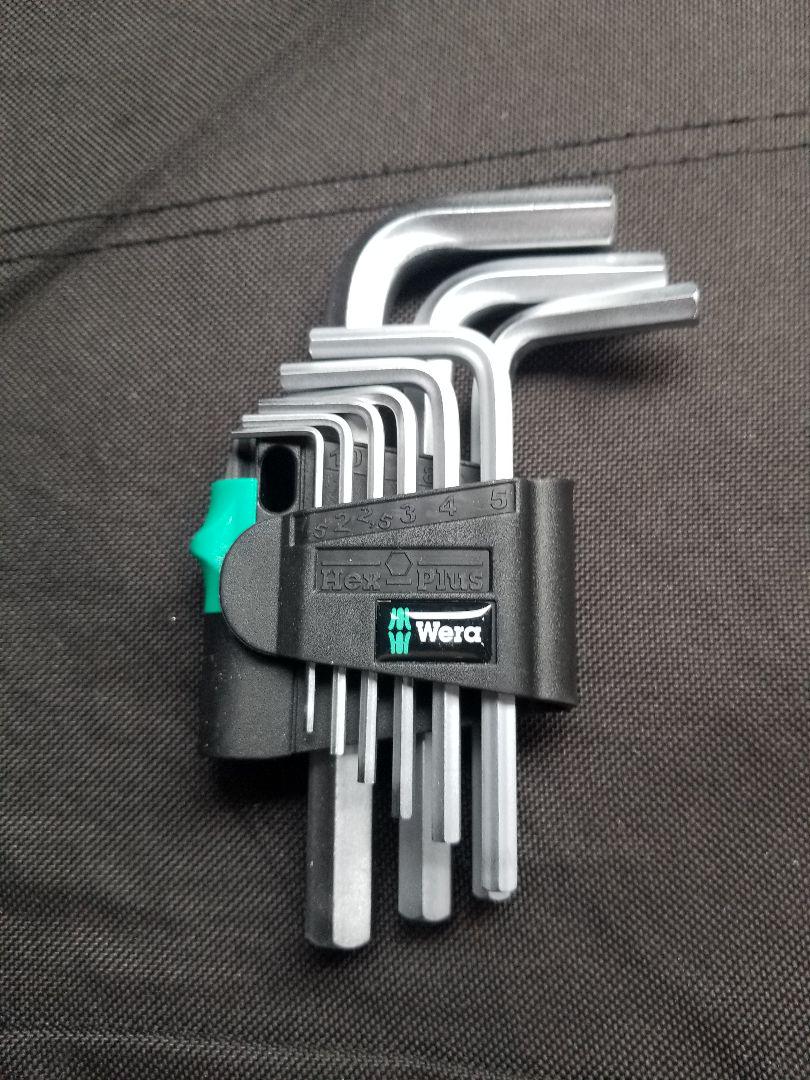 日本正規品 Wera 022641 950/9 ヘックスプラス マルチカラー
