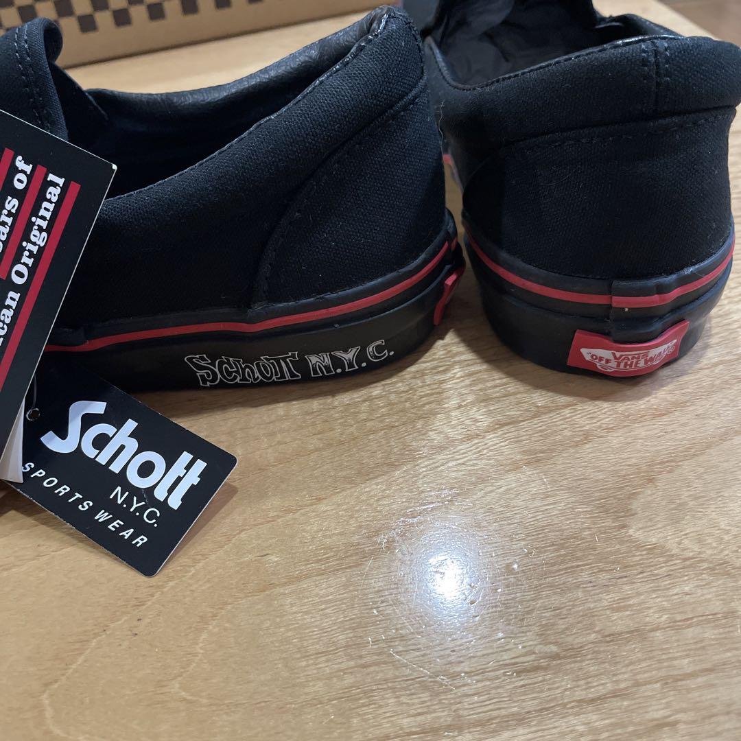 Schott×VANS 100周年アニバーサリースリッポン US8 26、5㎝ 画像5