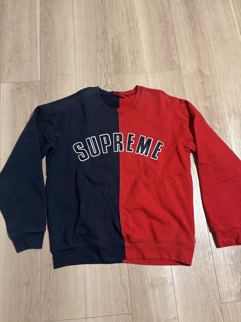Supreme 2018AW Split Crewneck Sweatshirt 8,000円