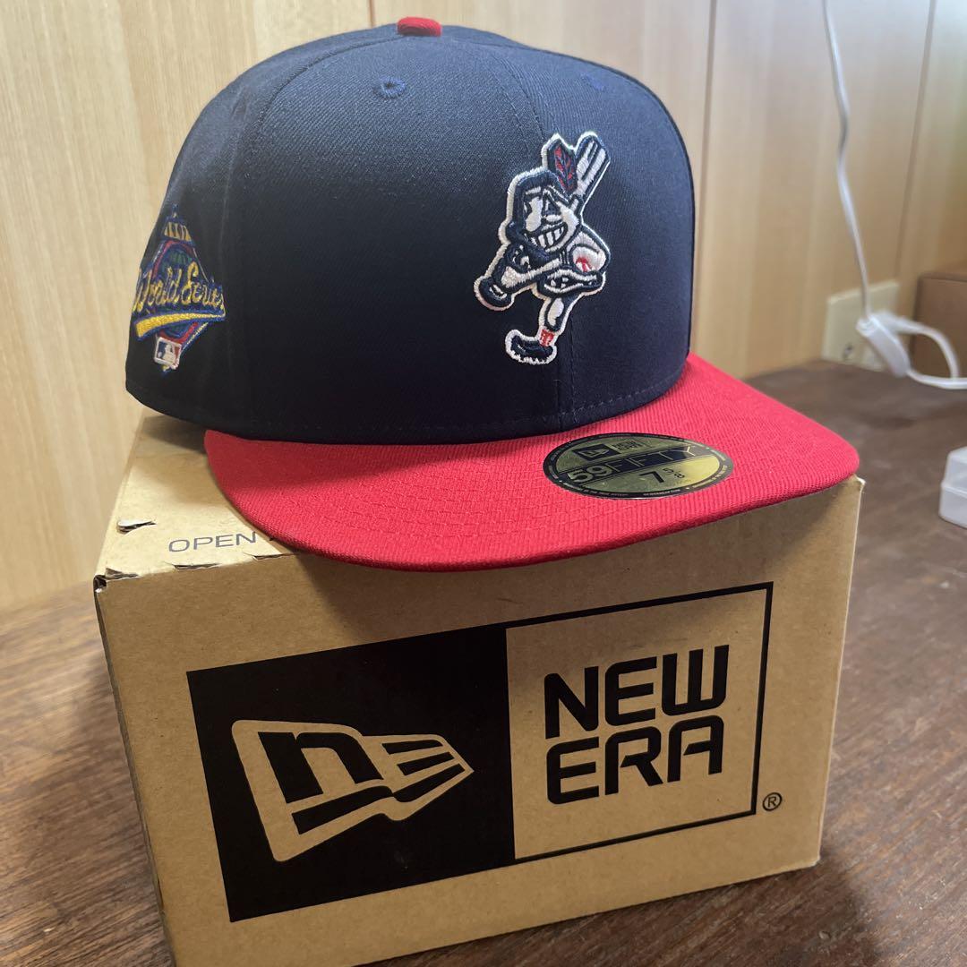 NEW ERA 59fifty クリーブランド　インディアン　7 5/8