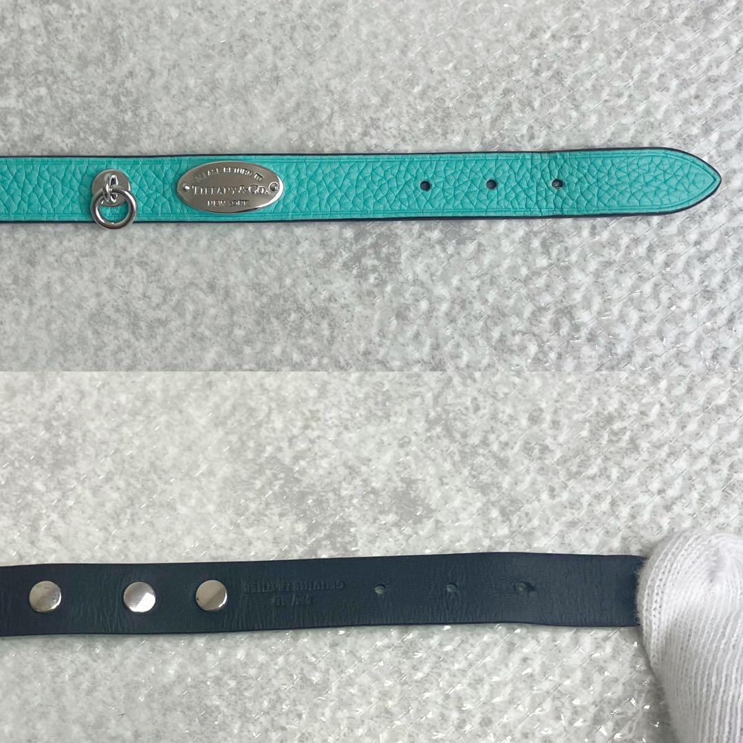 未使用級✨ティファニー　リターントゥ　ブレスレット　ナロー　レザー　付属品完備 未使用級✨ティファニー リターントゥ ブレスレット ナロー