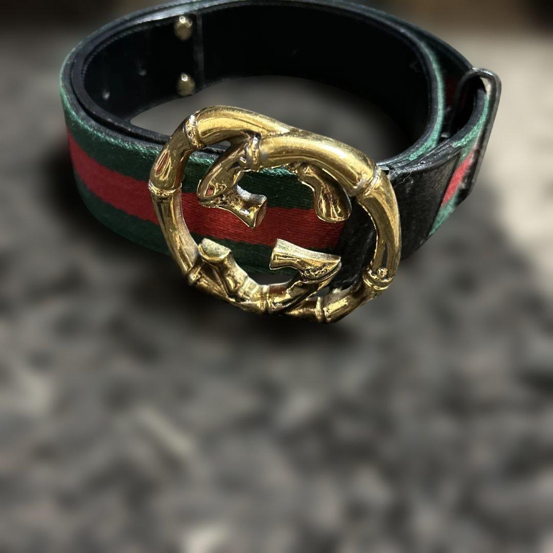 Gucci バンブーバックル ベルト